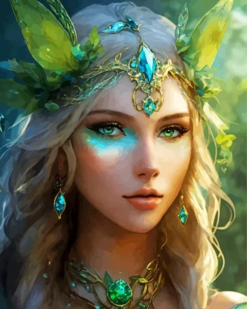 fantasy art nymph Diamond Paints