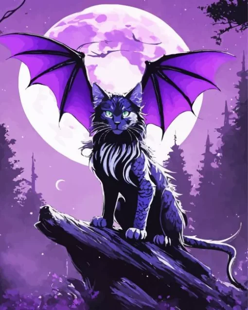 fantasy cat animal Diamond Paintings