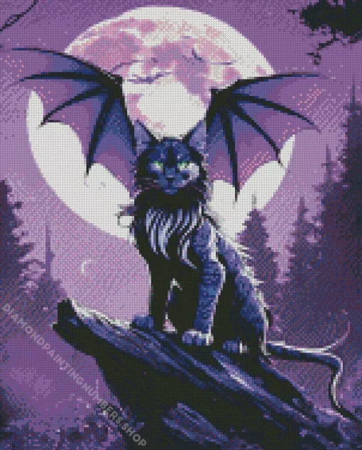 fantasy cat animal Diamond Paintings