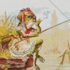 frog smoking art Diamond By Numbers