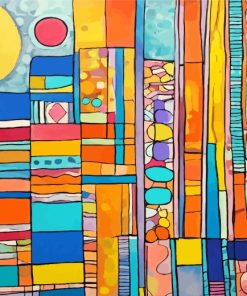 fun abstract Diamond By Numbers