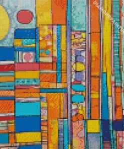 fun abstract Diamond By Numbers