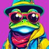 funky frog Diamond Dotz