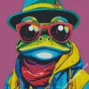 funky frog Diamond Dotz