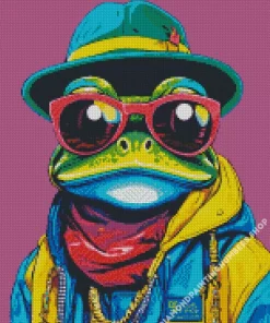 funky frog Diamond Dotz