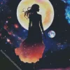 galaxy lady Diamond By Numbers
