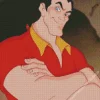 gaston beauty and the beast Diamond With Numbers