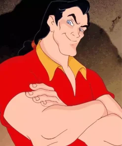 gaston beauty and the beast Diamond With Numbers