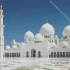 grand bur dubai masjid Diamond With Numbers