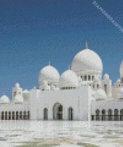 grand bur dubai masjid Diamond With Numbers