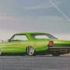 green Rare 1966 Ford Galaxie Diamond By Numbers