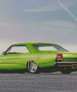 green Rare 1966 Ford Galaxie Diamond By Numbers