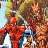 groot and spider man heroes Diamond By Numbers