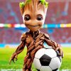 groot soccer Diamond By Numbers
