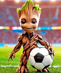 groot soccer Diamond By Numbers