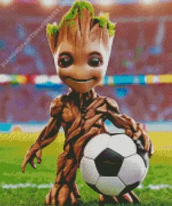groot soccer Diamond By Numbers