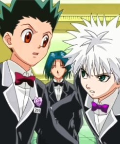 grown up gon and killua anime Diamond By Numbers