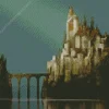 hotel transylvania castle Diamond With Numbers