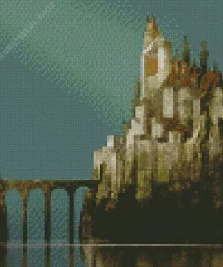 hotel transylvania castle Diamond With Numbers