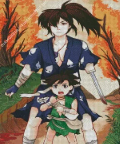 hyakkimaru dororo Diamond With Numbers