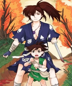 hyakkimaru dororo Diamond With Numbers