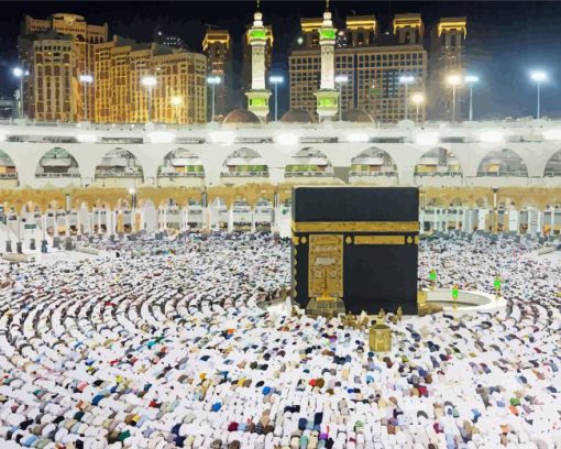 masjid al haram Diamond By Numbers