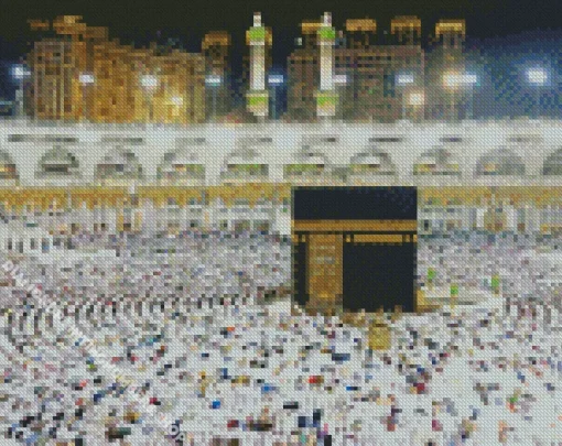 masjid al haram Diamond By Numbers