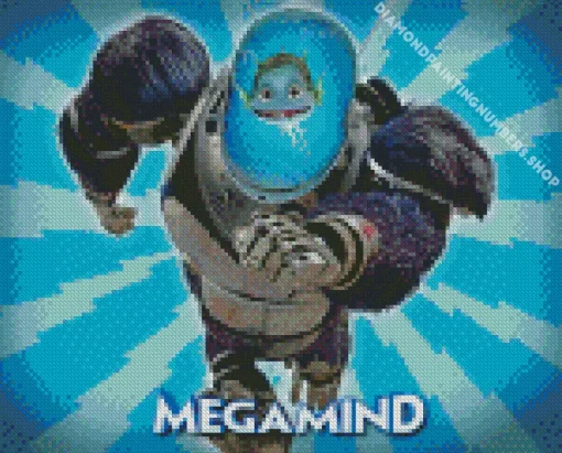 minion megamind Diamond By Numbers