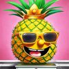 pineapple art Diamond By Numbers