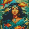 pisces girl Diamond By Numbers