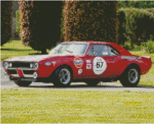 red firebird z28 Diamond Paintings