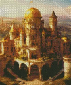 royal city palace Diamond With Numbers
