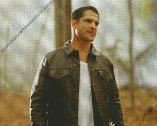scott mccall Diamond With Numbers
