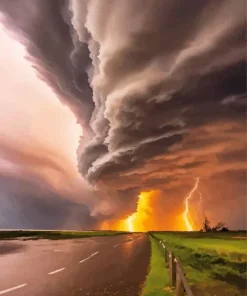 stormy clouds Diamond Paints