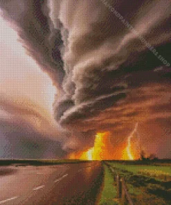 stormy clouds Diamond Paints