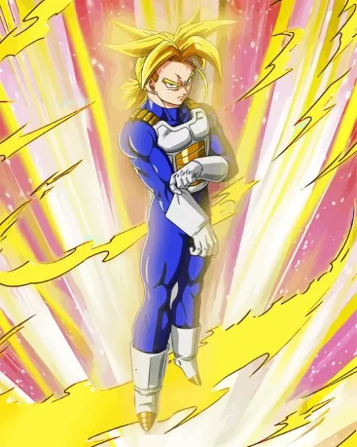 super saiyan trunks Diamond Paintings