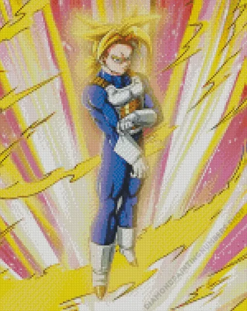 super saiyan trunks Diamond Paintings