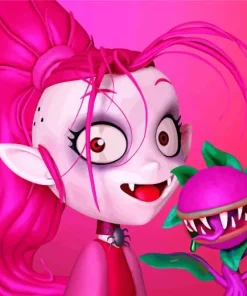 vampire girl Diamond Paintings