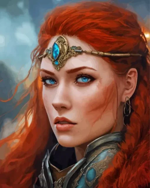 warrior face Diamond Paintings