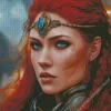 warrior face Diamond Paintings