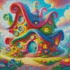 whimsical house Diamond Paintings