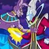 whis and beerus Diamond Paintings