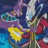 whis and beerus Diamond Paintings