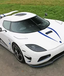 white agera r Diamond Paints