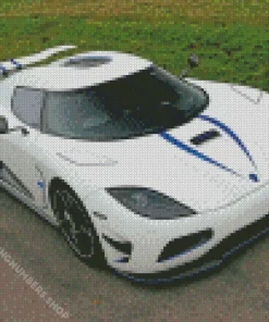 white agera r Diamond Paints