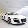 white audi i8 Diamond Paintings