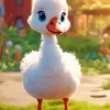 white duck baby Diamond Paints