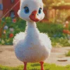 white duck baby Diamond Paints