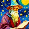 wizard and fantasy book Diamond Paintings