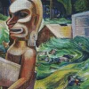 zunoqua of the cat village by emily carr Diamond Paintings